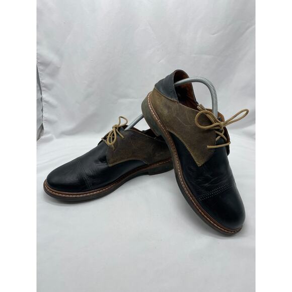 OluKai Walino Shoes Mens Size 10.5 Leather Lace Up Casual Oxford Comfort 10257 - Picture 7 of 10